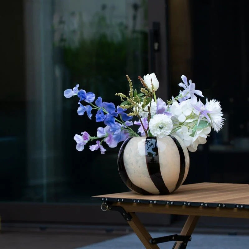 Pleated Cavolo Vase III - CHAL