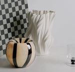 Load image into Gallery viewer, Pleated Cavolo Vase III - CHAL
