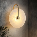 Load image into Gallery viewer, Alabaster LED Wall Lamp
