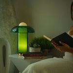 Load image into Gallery viewer, Persian Green Table Lamp
