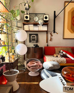Load image into Gallery viewer, Gemini Dual Sphere Floor Lamp
