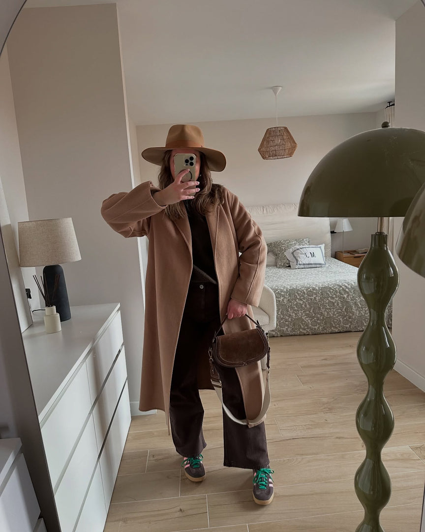 Green Curly Floor Lamp