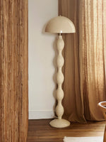 Load image into Gallery viewer, Off-white Curly Floor Lamp