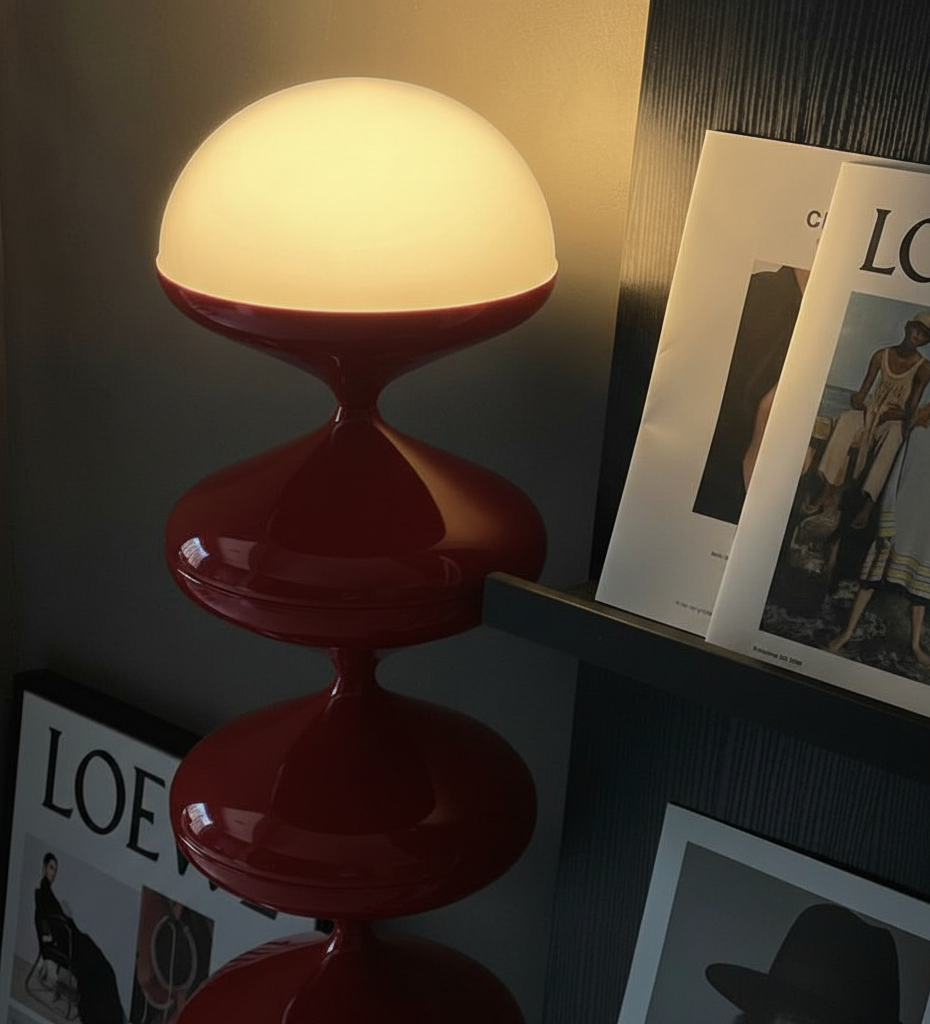 Red Gourd Floor Lamp