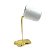 Liquid Gold Spill Ornament